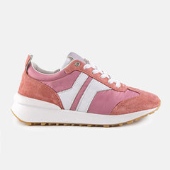 SHERRI LOW SNEAKERS IN PINK BLUSH SUEDE